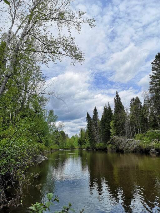 Refuge Rustic Borde Par Riviere Et La Nature Chalet